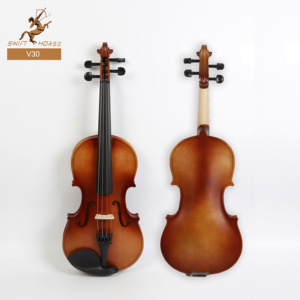 Vente en gros populaire violon pleine grandeur <span class=keywords><strong>4</strong></span>/<span class=keywords><strong>4</strong></span> 3/<span class=keywords><strong>4</strong></span> 1/2 1/<span class=keywords><strong>4</strong></span> 1/8 corps en tilleul violon pas cher pour les enfants adultes débutants - Product Image 1