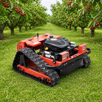 Tondeuse robot d'herbe télécommandée autotractée pour pentes, modèle 550 600 800, à prix usine, pour désherbage efficace