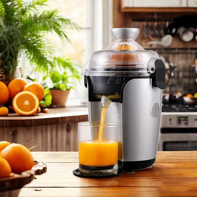 Electric Citrus Juicer Machine Stainless Steel Juicer Big Mouth Masticating Vegetable & Wheat Grass Household Slow Juicer