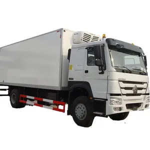 Truk Freezer Kulkas 15 Ton HOWO 266HP, Truk Kerja Berat Baru Kualitas Bagus