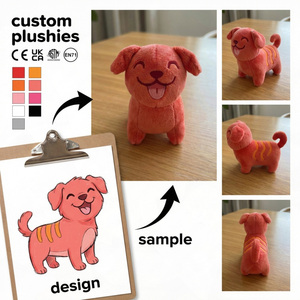 Custom Plush Toy Doll Supplier Soft Horned Devil Character Doll Gaming Character <strong>Merchandise</strong> Sex Decor Poodle Custom Fidget Toy - Product Image 2