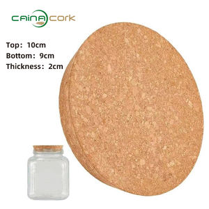 Frasco de vidrio personalizable al por mayor de fábrica con tapa de corcho, los tamaños y patrones se pueden personalizar para botellas de vino, tapón de botella - Product Image 5