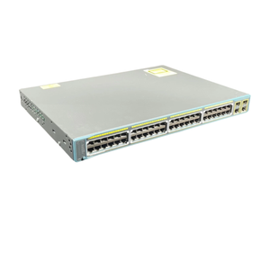 Commutateur réseau d'entreprise empilable original WS-C2960+48PST-L 48 ports 10/100 PoE + 2x1000BT + 2xSFP LAN - Product Image 3