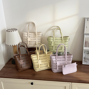 Borsa Tote Grande da Donna in Pelle PU con Tracolla Rimovibile, Borsa a Spalla Multifunzione per Estate/Inverno - Product Image 1