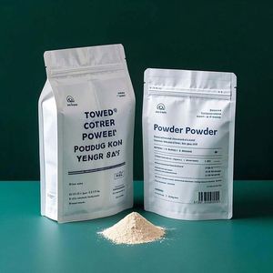 Pochette sur support étanche à l'humidité impression par gravure emballage refermable anti-agglomérant en vrac café lait en poudre chewing-gum animal de compagnie - Product Image 1