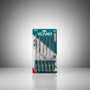 VCANO Hoge Kwaliteit 6-delige DIY Industriële Vijlenset Enkelvoudig Geslepen Natuurlijke Afwerking Handmatige Metaalbewerkingsgereedschappen - Product Image 5