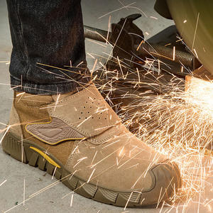 Chaussures de sécurité anti-écrasement durables <span class=keywords><strong>en</strong></span> gros, chaussures de sécurité confortables, anti-brûlure, chaussures de travail pour hommes, chaussures d'<span class=keywords><strong>assurance</strong></span> - Product Image 5