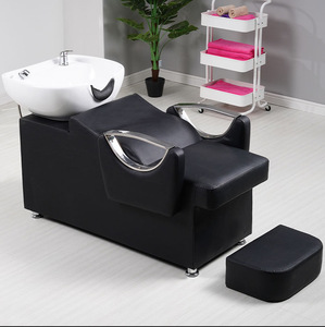 Neues Produkt Sprinkler Beauty Friseursalon Sit Half Recline Thai Flush <span class=keywords><strong>Shampoo</strong></span> Stuhl Punch Bed Bowl Waschbecken - Product Image 2