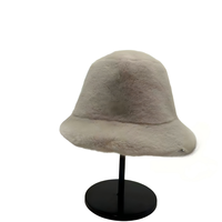 Bonnet en fausse fourrure de vison pour adulte, imprimé sérigraphié, élégant, chaud, pour femme, hiver, taille 48-50 cm