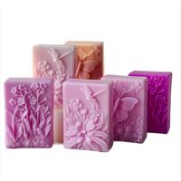 Savon artisanal chinois LovSens, motif décoratif élégant, coffret cadeau de mariage, souvenir, logo personnalisé, hydratant, pour l'exportation