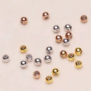 925 perles en argent sterling, à l'intérieur du silicone, longueur ajustable de 3 mm