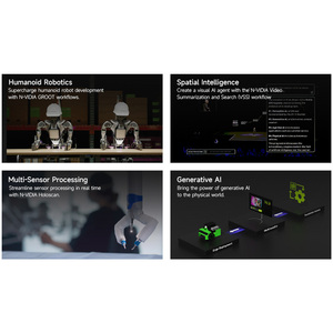 N-VIDIA Jetson Thor T5000 최대 2070 FP4 TFLOPS AI 컴퓨팅 및 128 GB 메모리, 궁극의 플랫폼 AI 로봇 제공 - Product Image 3