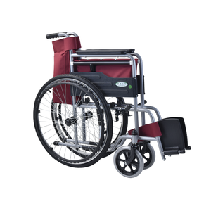 แผ่นหนัง SYIV100-17A takan พับได้ที่พักเท้าคงที่24 "โครงเหล็กล้อหลังรถเข็นคนพิการ100กก. - Product Image 6