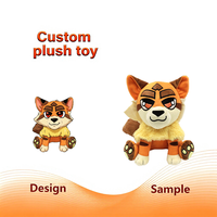 Peluche Tigre Blanc Réaliste à Faible MOQ, Jouet en Peluche Personnalisé pour Fête Thème, ZOO, Souvenir, Boutique