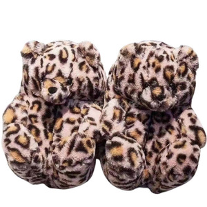 Wholesale of New Technologies Composite Sole Home Teddy <strong>Bear</strong> Cotton <strong>Shoes</strong> Plush Lining With High Quality - Product Image 3