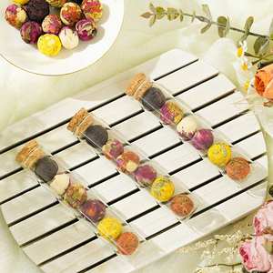 Produsen Teh Grosir Cina Luxiaoer Teh Hijau Kesehatan Beraroma Teh Bunga Mekar - Product Image 4