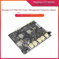 Carte de développement d'alimentation sans interruption (ASI) pour Raspberry Pi 5, module de gestion de l'alimentation X1203, carte adaptateur d'alimentation par batterie