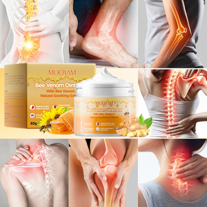 Crème de Soulagement Naturel des Douleurs Musculaires et Articulaires au Venin d'Abeille, Marque Privée OEM, 60g, pour Cou, Épaules, Genoux, Pieds – Vente en Gros - Product Image 1