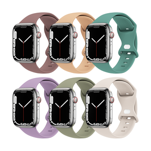 Популярный силиконовый ремешок для часов Apple <span class=keywords><strong>Watch</strong></span> 42/44/45 мм спортивный и досуг ремешок для Iwatch Series 10 9 8 7 6 5se ultra - Product Image 5