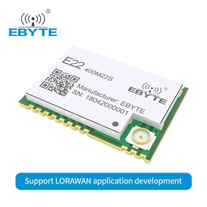 โมดูลไร้สาย Ebyte E22-400M22S 22dBm SMD ตัวรับส่งสัญญาณไร้สาย GPS GNSS ระยะไกล 6 กม. RF 433mhz Lora Spi - Product Image 3