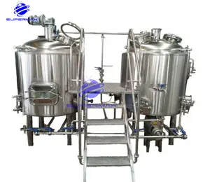 1000l Large Beer Equipment Large Alcohol Fermentation Plant 10hl Industrial Beer Brewery