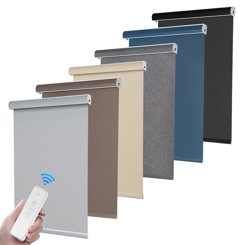 Motorized Electric Smart Blinds Black Out