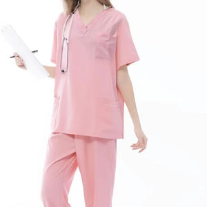 Doctor Uniforms High-Quality <b>Women</b> Scrub <b>Sets</b> Durable Nurse Uniform Scrubs <b>Jogger</b> Style Natural Uniform <b>Women</b> <b>Set</b> - Product Image 5