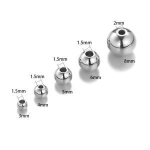 נירוסטה רוז זהב שחור חרוזי מרווח לייצור תכשיטים אביזרים אספקה ממצאים רכיבים - Product Image 6