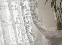 Voile de tulle organza blanc en lin et coton brodé avec motif tissé teint en fil pour garçons et filles - Stock usine M&Y