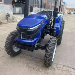 50hp 4wd farm tractor blue color tractor auto steering gps mini Agricultural tractor Price