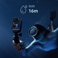 DJI Action 3 Double écran, 4K Ultra-Wide + HorizonLock pour les sports extrêmes, fonctionne jusqu'à -20°C ° C pour les aventures en plein air, ski Follow Shot