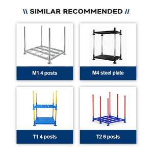Palettes modulaires démontables en acier galvanisé industriel robuste et réglable TER pour entrepôt - Product Image 5