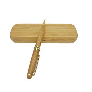 Regalos IStapromo, Bolígrafo Ecológico de Bambú de Lujo Personalizado en Caja de Madera a Juego, Bolígrafo de Madera con Estuche de Madera, 1.0 mm - Product Image 5