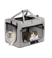 Sac à dos pour animaux de compagnie extra large pour 2 chats, durable, portable, à parois souples, pour les voyages en intérieur et en extérieur, personnalisable