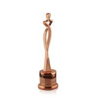 Figurine personnalisée en métal, trophée de danse, cadeau souvenir, décoration de la maison