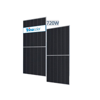 Offre Spéciale : Meilleur Prix pour Module Solaire Photovoltaïque Bifacial Demi-Cellule 700 Watts Double Verre, Efficacité 22,5%, DC1500V