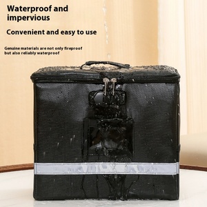 Công suất lớn dày qua biên giới tiêu đề quan trọng tài liệu khóa bảo vệ lưu trữ đơn vị chống cháy hộp tập tin - Product Image 4