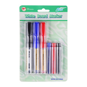 Stylo marqueur pour tableau blanc rechargeable, remplacement pour impression personnalisée - Product Image 1