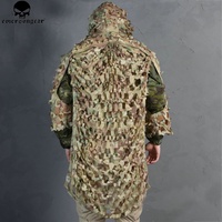 Combinaison de camouflage légère pour l'assaut, tenue de camouflage pour la chasse secrète, tenue de sniper, vêtements de camouflage