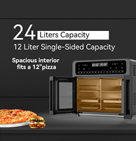 Nouvelle Offre Spéciale : Four à Friture Sans Huile 24L Grande Capacité Double Zone, Friteuse Électrique à Contrôle Numérique