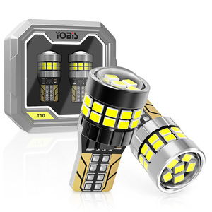 Đèn <span class=keywords><strong>LED</strong></span> YOBIS Super Bright <span class=keywords><strong>T10</strong></span> 30Pro Lens W5W 194 168 với hệ thống đèn tự động, chùm sáng hoàn hảo cho tất cả đèn xi nhan, đèn lùi - Product Image 1