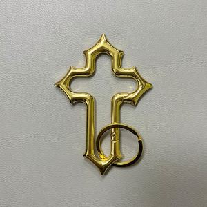 Carabiner Cross Keychain Christian Cross Pendant Bag Charm <b>Clips</b> KeyRing for Backpack Belt Loops <b>Spring</b> Keychain Accessories - Product Image 4