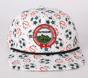 หมวกแก๊ปเบสบอลสไตล์สปอร์ต5แผงปรับแต่งได้ปรับแต่งได้หมวกปีกแบนทรงสูงมีรูปแบบเฉพาะตัว - Product Image 5