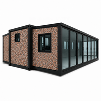 Casa Contenedor Prefabricada Moderna con Diseño Flexible, Edificio Modular para Proyectos de Apartamentos Tipo Estudio y Casas de Huéspedes