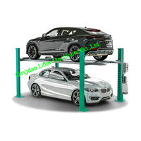 Système de levage de garage de voiture hydraulique vertical à quatre poteaux pour l'équipement de levage de stationnement domestique et commercial fabriqué en Chine Ascenseur
