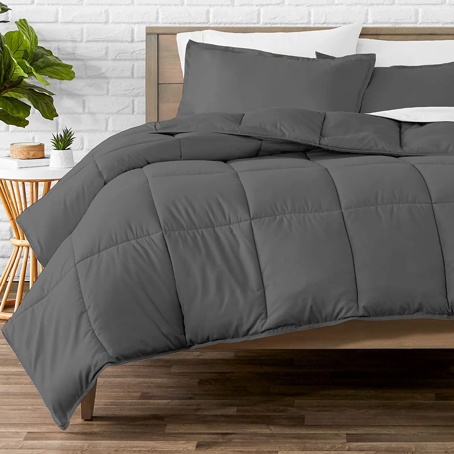Best Quality Bedding Microfiber Comforter Quilt 3pcs All Season Light Feather Down Alternative Soft Bedspread Duvet Bedding Set