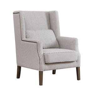 Sillón de sofá individual moderno con respaldo de ala, sillas decorativas de ocio de tela baratas para sala de estar o dormitorio, muebles para el hogar - Product Image 2