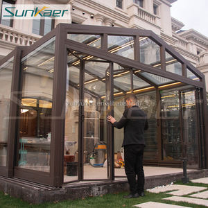 Sunkaer 3D diseño personalizado vinilo vidrio proyectado retráctil al aire libre sol gazebo sunroom patio recinto terraza cubierta - Product Image 6