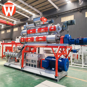 Strongwin thức ăn thủy sản máy móc từ Trung Quốc mới nổi cá thức ăn máy đùn cho chub cá tuyết crucian Cá Chép Cá thức ăn gia súc Mill - Product Image 3