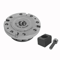 Système de serrage à point zéro à montage sur bride, dispositif de positionnement à point zéro pour le maintien des pièces sur centre d'usinage CNC 5 axes